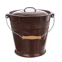 Vědro smalt BROWN 10 l