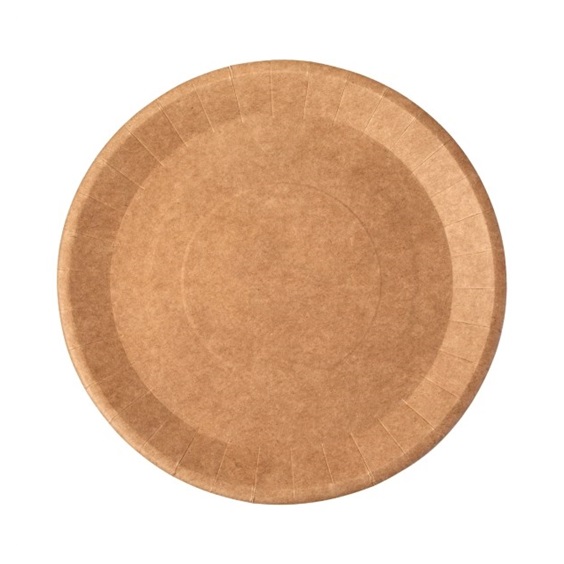Talíř papír mělký NATURE kulatý pr. 22,5 cm 10 ks