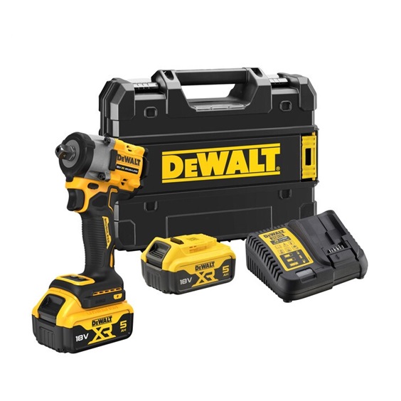Utahovák AKU rázový DCF922P2T 18V 2x5,0Ah Li-Ion