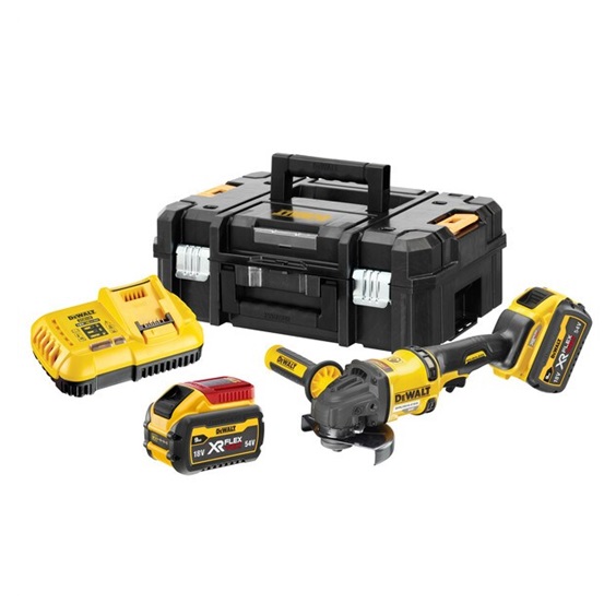 Bruska úhlová AKU 125XR  DCG418X2 54V 2x9 Ah Li-Ion
