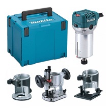 Frézka kombinovaná s příslušenstvím 700W , Makita RT0702CX2J