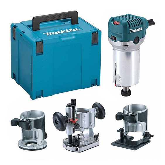 Frézka kombinovaná s příslušenstvím 700W , Makita RT0702CX2J
