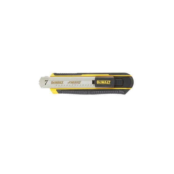 Nůž odlamovací plastový 18mm s 3 náhradními čepelemi  DWHT0-10249