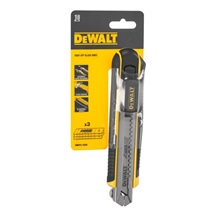 Nůž odlamovací plastový 18mm s 3 náhradními čepelemi  DWHT0-10249