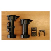 Nožka PLAST 9,5cm RT 05H, 95-125mm
