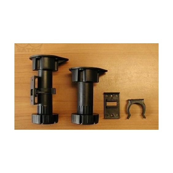 Nožka PLAST 9,5cm RT 05H, 95-125mm