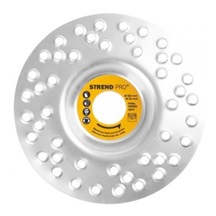 Kotouč na dřevo brusný 125mm, s otvory, do úhlové brusky
