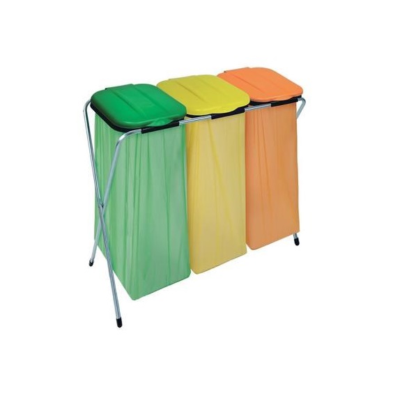 Stojan na tříděný odpad Ecofix-3, Trio
