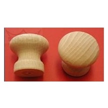 Knopek 307 buk přírodní  průměr  30 x 29 mm
