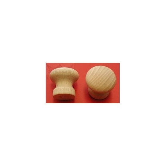 Knopek 307 buk přírodní  průměr  30 x 29 mm