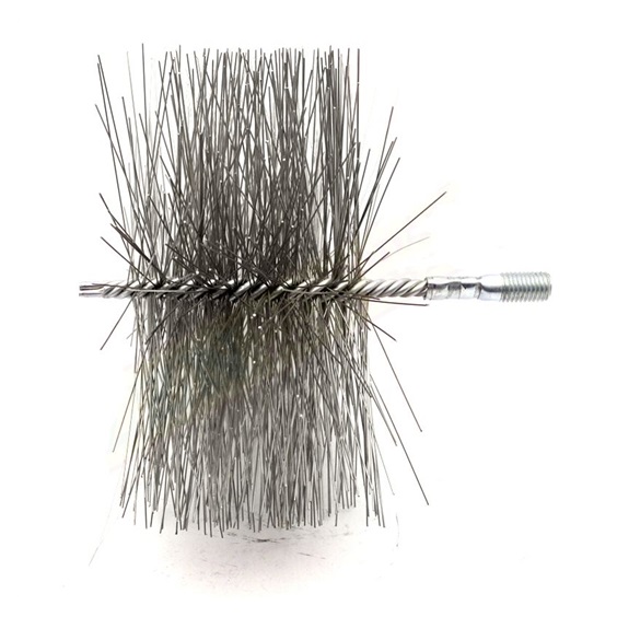 Kartáč rourový kulatý 180mm M12 nerez rovný drát
