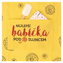 Zástěra kuch. bavlna NEJLEPŠI BABIČKA