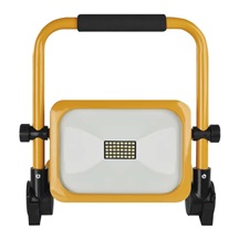 Reflektor LED, ACCO nabíjecí přenosný, 20W, žlutý, studená bílá