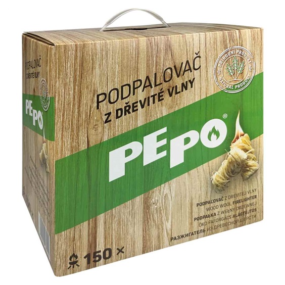 Podpalovač PEPO svitky 150ks