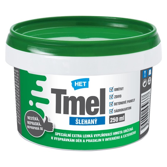 Tme Het šlehaný lehčený tmel, 250 ml