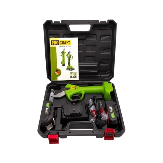 Nůžky AKU Procraft ES20Li 20V 2x2Ah Li-Ion