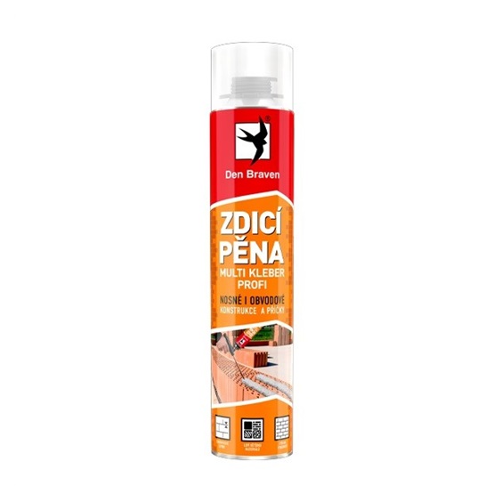 Pěna zdicí pistolová  Multi Kleber PROFI  750ml