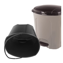 Koš odp. UH s pedálem 11,5 l kávově hnědá