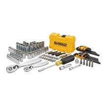 Sada nářadí 1/4"+3/8" 108dílná DWMT73801-1