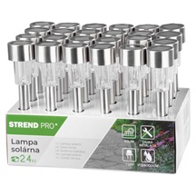 Lampa solární Adria ,1 LED ,nerez 4,7*30