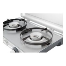 Vařič dvouplotýnkový CAMPING KITCHEN 2  na PB lahve (2x2000 W / 3,5 kg)