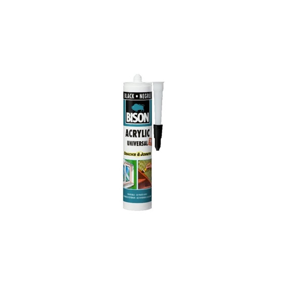 BISON ACRYLIC UNIVERSAL ČERNÝ 300 ml