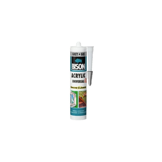 BISON ACRYLIC UNIVERSAL ŠEDÝ 300 ml