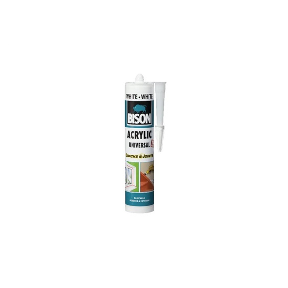 BISON ACRYLIC UNIVERSAL BÍLÝ 300 ml