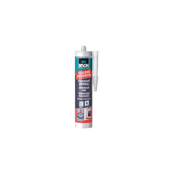 BISON SILICONE UNIVERSAL ČIRÝ 280 ml