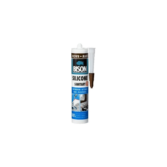 BISON SILICONE SANITARY HNĚDÝ 280 ml