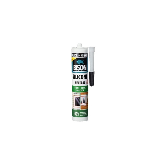 BISON SILICONE NEUTRAL ČERNÝ 280 ml