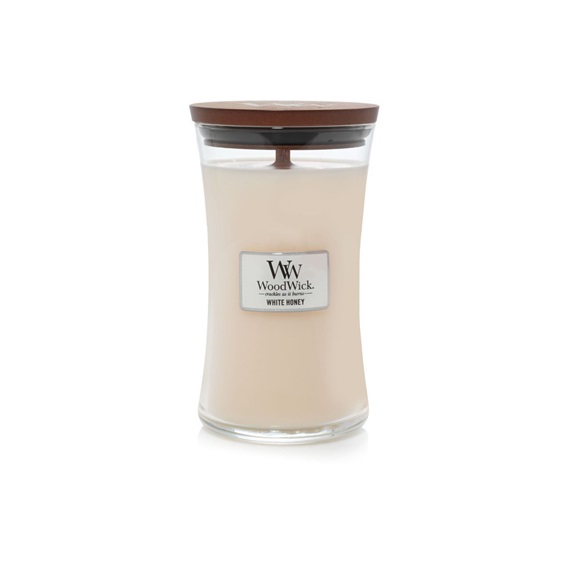 Svíčka WW.sklo velké/White Honey