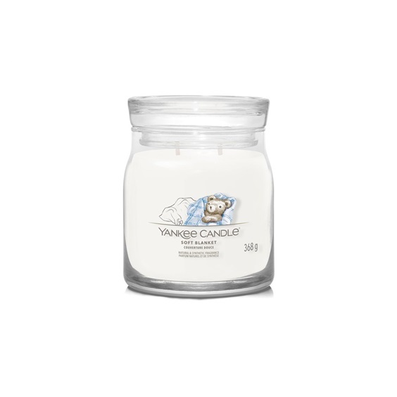 Svíčka YC CANDLE SOFT BLANKET SIGNATURE STŘEDNÍ