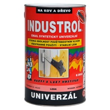 Barva vrchní S2013/1100 lesk, na kov a dřevo  4l stř. šeď INDUSTROL