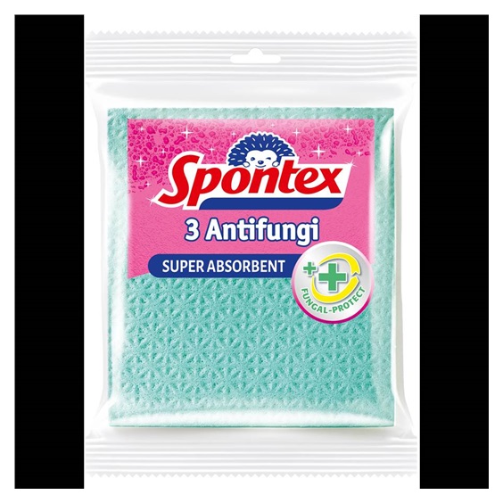 Spontex Antifungi houbová utěrka 3ks