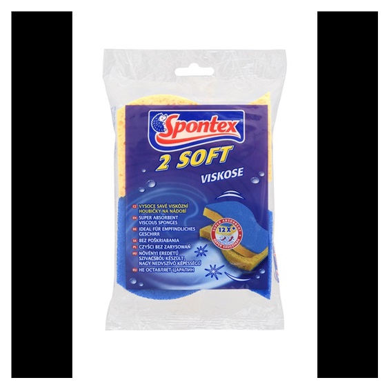 Spontex Soft houbička na nádobí 2ks