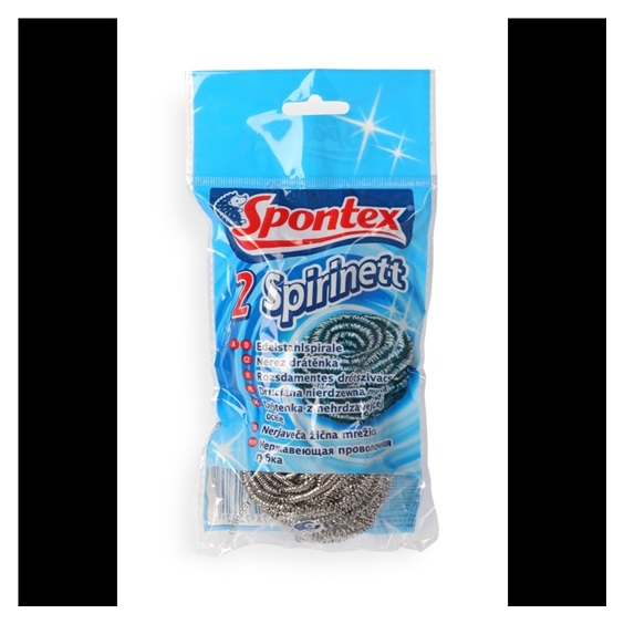 Spontex Spirinett nerezová drátěnka 2ks