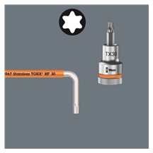 Sada zástrčných klíčů TORX 9dílů 3967/9 TX SXL Multicolour HF Stainless 1   022689