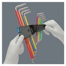 Sada zástrčných klíčů TORX 9dílů 3967/9 TX SXL Multicolour HF Stainless 1   022689