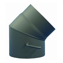 Koleno 45°/120mm   /1,5mm s klapou