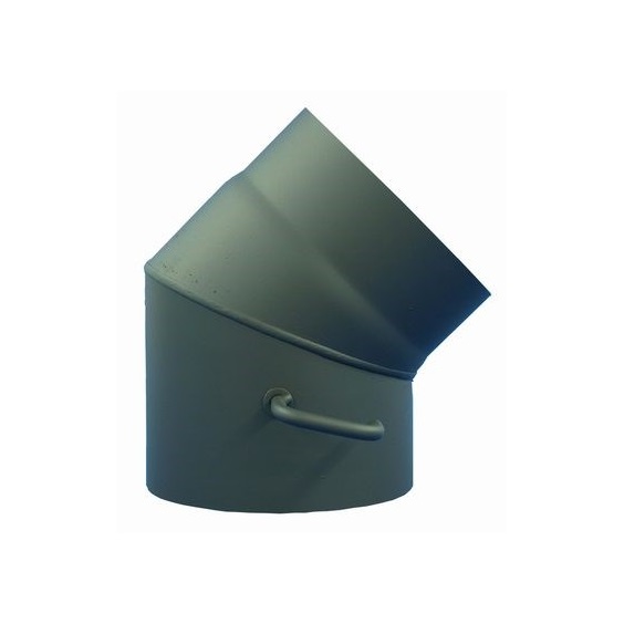 Koleno 45°/120mm   /1,5mm s klapou