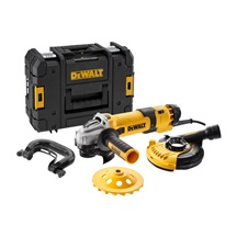 Bruska úhlová 125 DWE4257KT 1500W s regulací otáček a plyn.rozběhem+kryt a kotouč