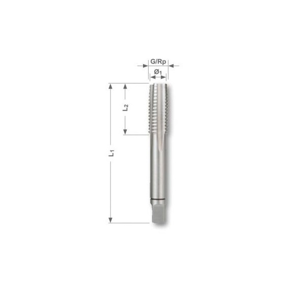 Závitník DIN5157 G2 1/4" SADA HSS