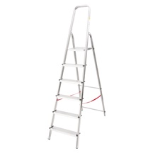 Schůdky Profi Al, 6 stupínkové, nosn. 125 kg