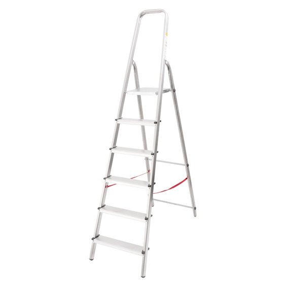 Schůdky Profi Al, 6 stupínkové, nosn. 125 kg