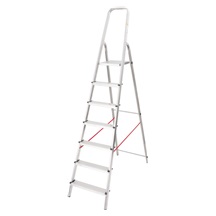 Schůdky Profi Al, 7 stupínkové, nosn. 125 kg