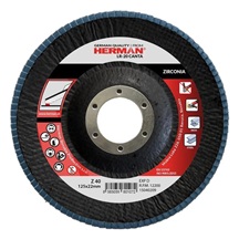 Kotouč lamelový 125x22,2 Z40 na nerez LR-20 CANTA ZIRCONIA na hrany