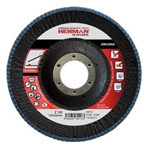 Kotouč lamelový 125x22,2 Z120 na nerez LR-20 CANTA ZIRCONIA na hrany