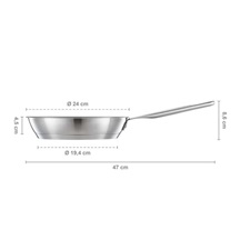 Pánev 24cm All Steel