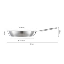 Pánev 28cm All Steel